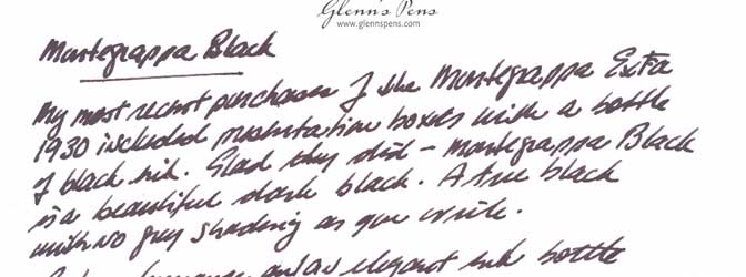 Montegrappa Black