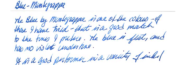 Montegrapa Blue