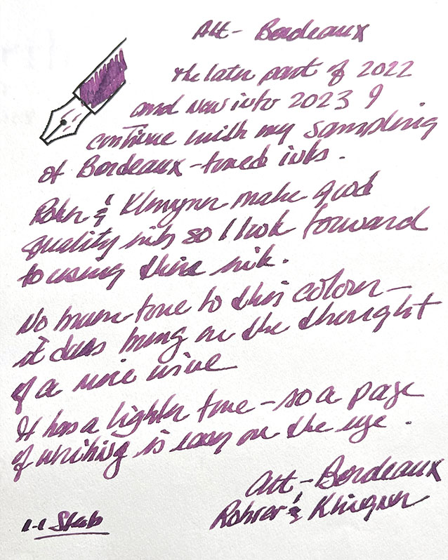 Rohrer-Klingner Alt-Bordeaux
