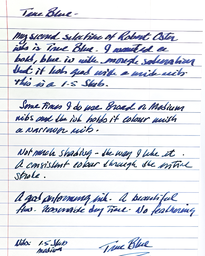 True Blue - Robert Oster