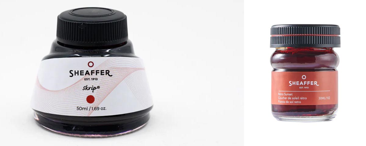 sheaffer ink bottles