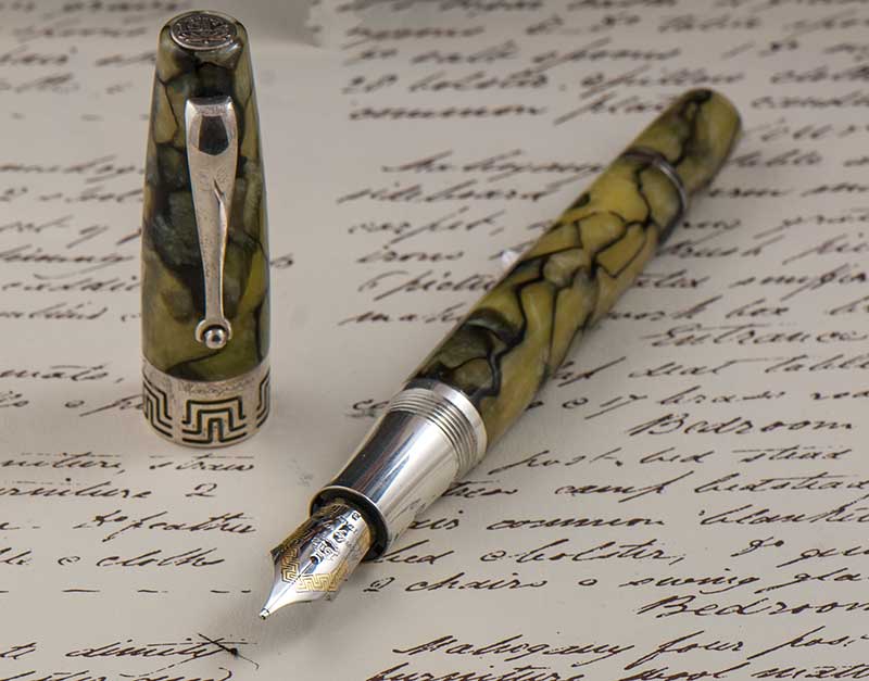 Montegrappa 1920 Extra Marble Green