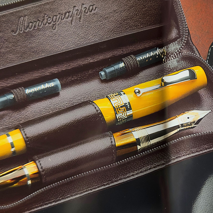 Montegrappa Miya Yellow Celluloid