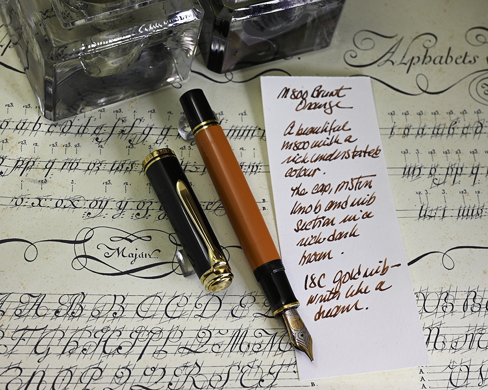 Pelikan M800 Burnt Orange
