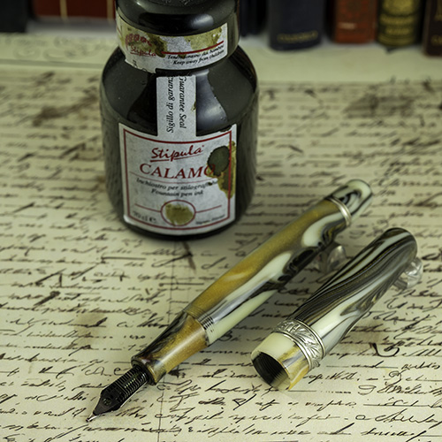 Stipula Eutruria Magnifica Pirite fountain pen - glennspens.com