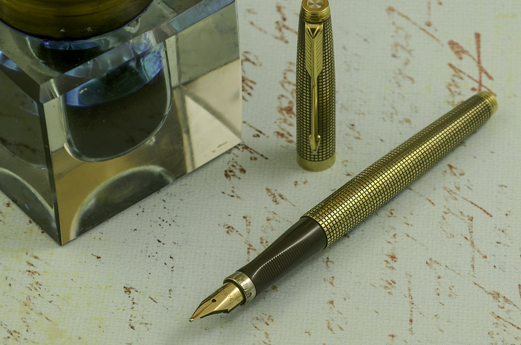 Parker 75 Cisele in Vermeil.
