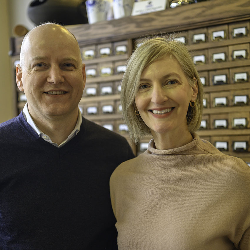 Store Owners, Joseph and Sara Cocker