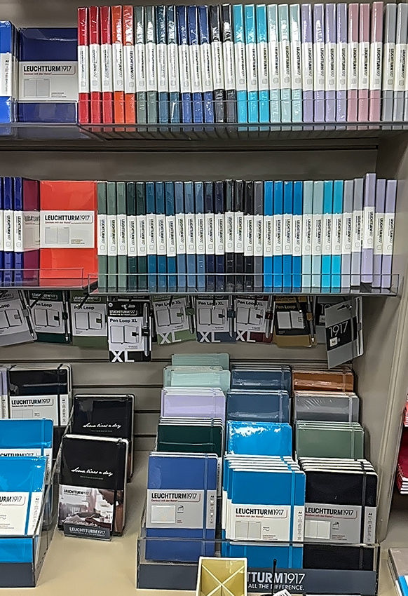 Buchan's has a great selection of notebooks

