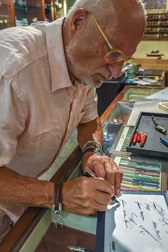 Glenn Marcus at Novelli in Rome